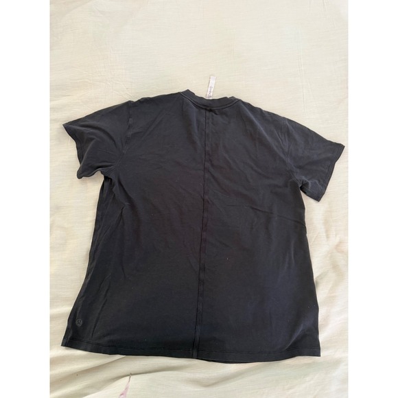 Lululemon All Yours Tee Black Short Sleeve Relaxed Fit Women's - Picture 4 of 8